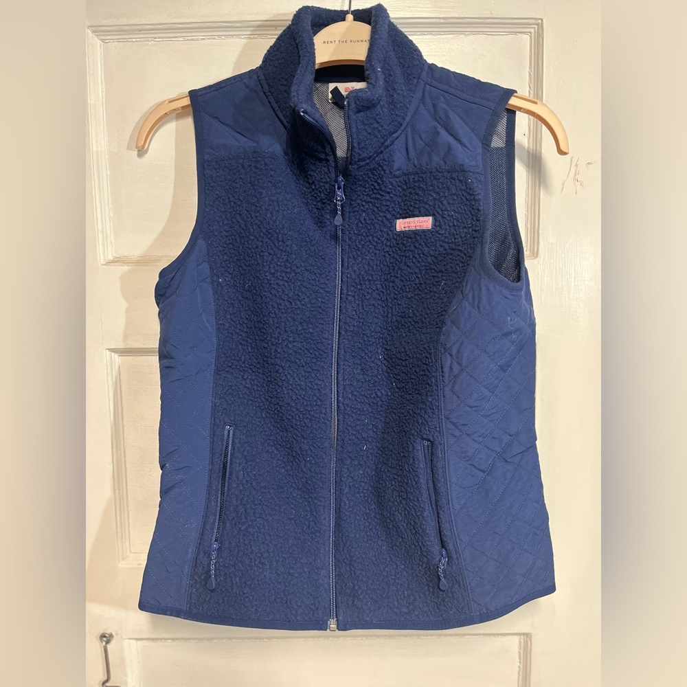 Women’s vineyard vines Sherpa vest